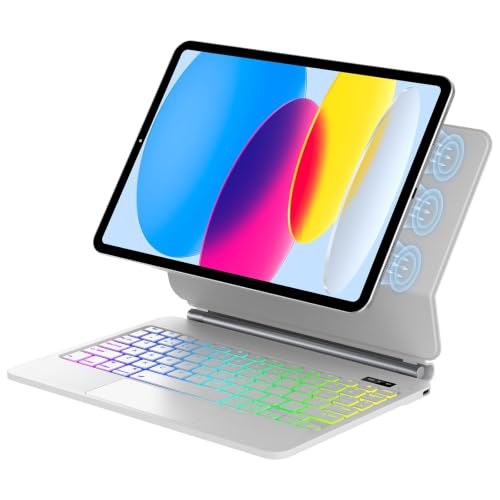 Image of Magic Keyboard Case for iPad 10th or 11th (A16, 2025) Generation,White