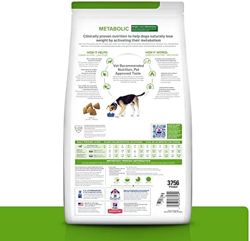 Hill's Prescription Diet Metabolic Weight Management Lamb Meal & Rice Formula Dry Dog Food, Veterinary Diet, 6 lb. Bag 2 Hill's Prescription Diet Metabolic Weight Management Lamb Meal & Rice Formula Dry Dog Food, Veterinary Diet, 6 lb. Bag