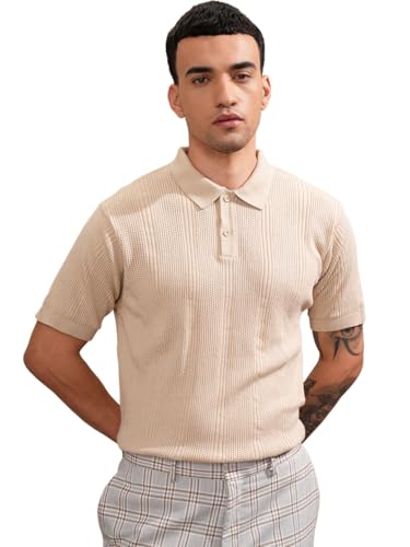 Image of Highlander Men's Polo Tshirt | Flat Knit | Regular Fit | Polo T-Shirt for Man
