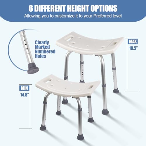 Ez2Care HB5MW0 Shower Chair For Inside Shower thumb #1