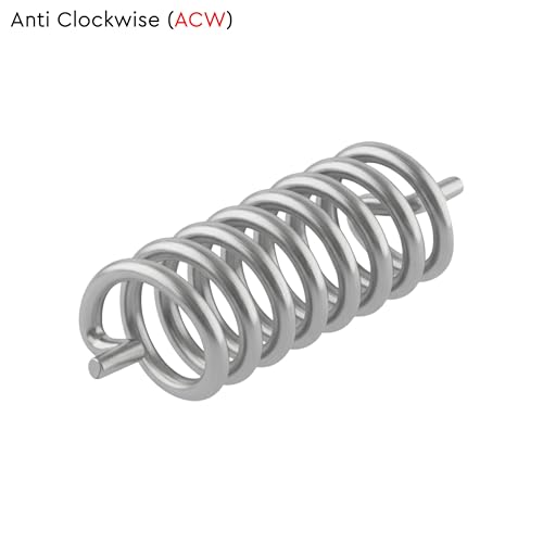 Image of Iron Spring (Set-9) || Anticlock Wise Spring || Vastu Spring Remedy || Vastu Remedy || Direction-West, WSW ||