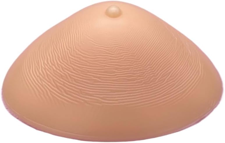 Triangle Silicone Breast Form Mastectomy Prosthesis Concave Bra Enhancer Inserts (1 Piece)
