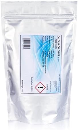 1kg Calcium chloride food grade hexahydrate!-Highest quality.