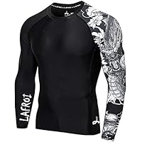 LAFROI - Camiseta de Neopreno Protectora, de compresión, para