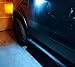 iJDMTOY Ultra Blue LED Under Side Mirror Puddle Lights Compatible With Ford F150 Raptor Edge Explorer Flex, Lincoln Navigator Mark LT MKX etc. (Powered by 18 pcs White SMD LED Lights)