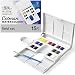 Winsor & Newton Cotman Water Colour Paint Compact Set, Set of 14, Half Pans