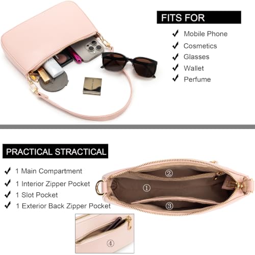 Image of Shoulder Bag for Women Retro Hobo Handbags Cross Body Purses