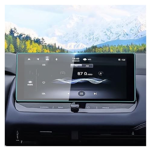 Verre Trempé 12.3 Pouces Anti-Rayures pour GPS Nissan Qashqai J12 et X-Trail