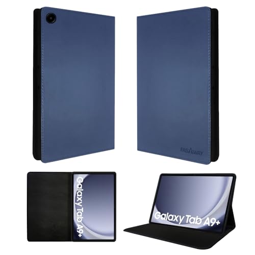 Fastway Flip Case Cover for Samsung Galaxy Tab A9 Plus 5G 11 inch (Black) (Blue)