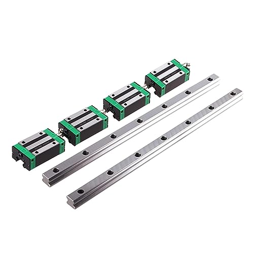 Rail de guidage linéaire HGR20 550mm avec 4 blocs HGH20CA pour routeur CNC