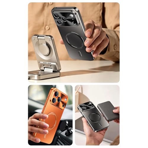 Coque Rigide Fine iPhone 17 Premium Haute Finition Magnétique et Protection Métal de Lentille - 2