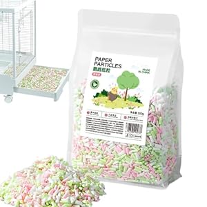 Genérico Bunte Papierpartikel Vogelkäfigeinstreu