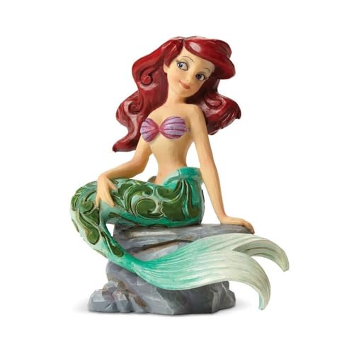 Disney Traditions by Jim Shore “The Little Mermaid” Ariel Personality Pose Stone Resin Figurine, 4.2