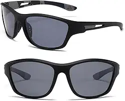 Óculos de sol masculinos polarizados com proteção UV para homens, óculos de sol esportivos para dirigir e pescar