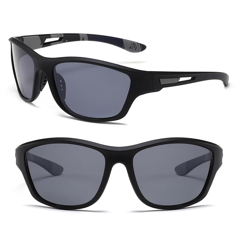 Óculos de sol masculinos polarizados com proteção UV para homens, óculos de sol esportivos para dirigir e pescar