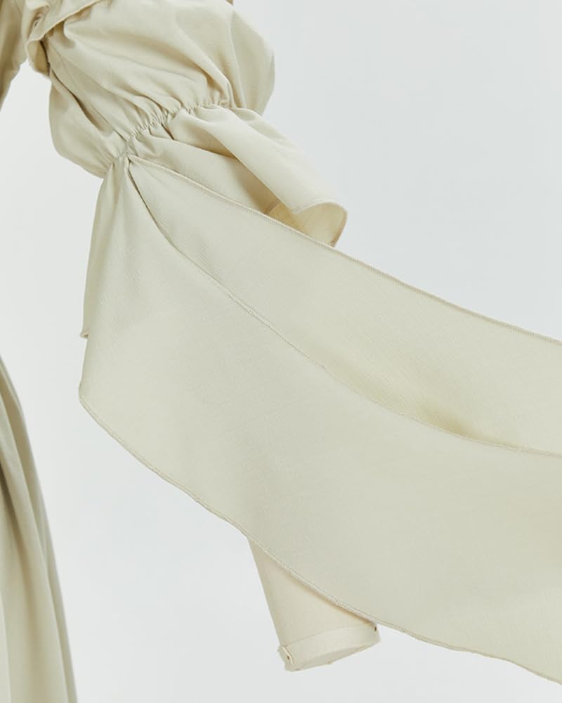 Women Renaissance Fairy Dress - Medieval Costume with Removable Sleeves