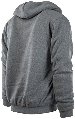 Image of ChoiceApparel Mens Full Zipper Fleece Basic Hoodie with Lining