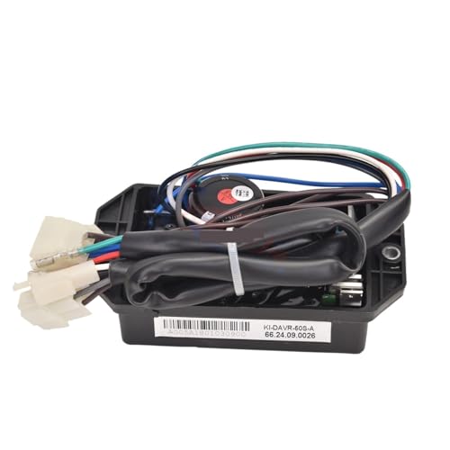 Regulador de potencia for generador diésel KI-DAVR 50S A (1 unidad), regulador automático de voltaje AVR, generador monofásico.