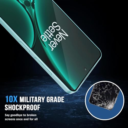 Image of DD SON Military-Grade Gorilla Tempered Glass for OnePlus Nord CE4 (Black) 9H Hardness, Edge-to-Edge Full Coverage, Anti-Scratch, Bubble-Free, Ultra Clear HD Glass, Oleophobic Coating, Face ID Compatible