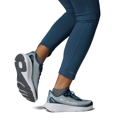 Columbia Columbia Women's Konos Featherweight Running Shoe, Skylight/Blue Heron, 9 Wide