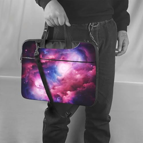 Maletín portátil impermeable 15.6 pulgadas 3D Magical Nebula miniatura 2