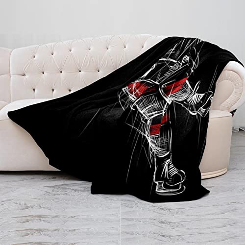 Couverture polaire hockey microfibre douce et confortable 150x130 - 5