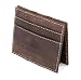 Produktbild Alpenleder® Magic Wallet Wonder  Echt Leder Magische Geldbeutel  Ultra dünn Slim Brieftasche bietet genug Platz mit 4 Kartenfächern (10 x 8 x 1.5cm)