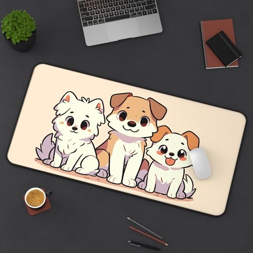 Tapis de souris chiot kawaii pour embellir votre espace de travail