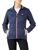 Damart Sport Doudoune Light Déperlante Thermolactyl Abrigo de Plumas, Azul Tinta Event 46946-08170, XS para Mujer