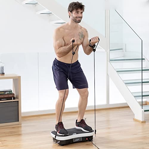 CELLUSTOP - Vibrationsplatte mit Schwingfunktion – Fitness-Plattform – 3 Vibrationsmodi horizontal, vertikal, 360… – Bild 5