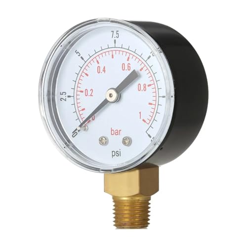 Manomètre 1/4 NPT pour réparer les chutes de pression d'eau du réseau domestique