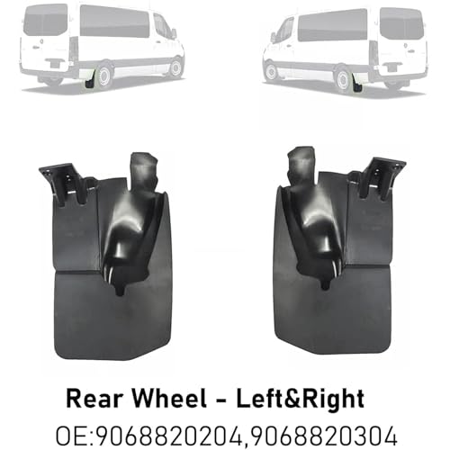 Image of Sprinter Mud Flaps 4Pcs Front Rear Wheel Fenders Mud Flaps Splash Guards for Mercedes Van Sprinter 906 2006-2018 Crafter 2006-2017