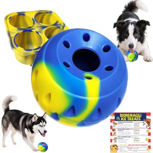 BIONEMAGILI™ Interactive Dog Toy with Freeze Tray - 8-in-1 Puzzle Feeder,...