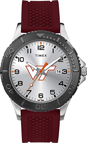 Image of Timex Tribute Men's Collegiate Gamer 42mm Watch - Georgia Bulldogs with Black Silicone Strap