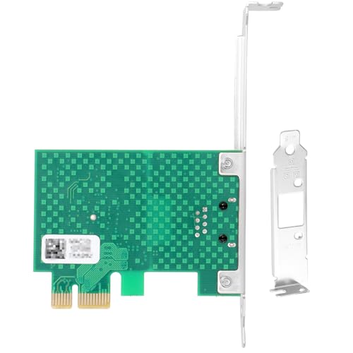 Image of 2.5GBase-T PCIe 3.1 Gigabit Network Card +3ft Cat8 Ethernet Cable for Gaming, Streaming, PC, 2.5G /1G /100Mbps RJ45 LAN Controller, Intel I225-V B3 Chipset, Support Windows 10 /11 Linux