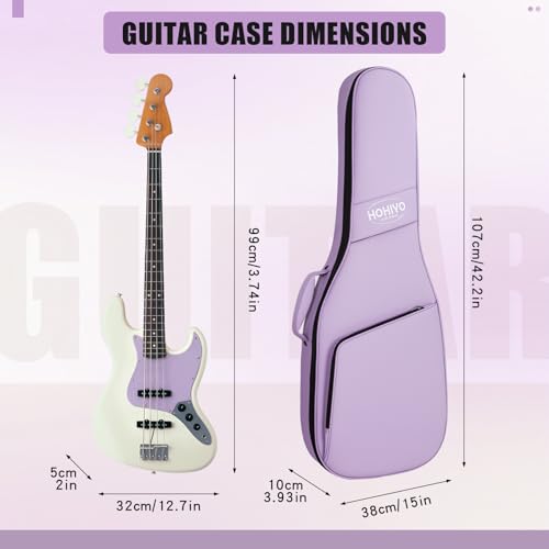 Housse à membrane pour guitare violette et étui souple moderne - 2
