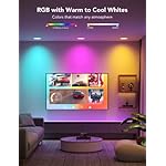 Govee Smart Recessed Lighting 6 Inch, Wi-Fi Bluetooth Direct Connect RGBWW LED Downlight, 65 Scene Mode, Canless Recessed Light Work with Alexa & Google Assistant with Junction Box, 1100 Lumen, 4 Pack - Image 2