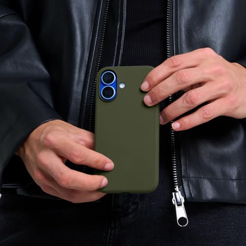 Image of Liquid Silicone Shockproof Case Back Cover for iPhone 15 Pro