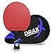 DRAXX SPORTS - Raqueta de Ping Pong Carbono...
