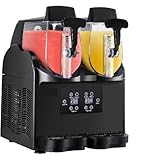 Máquina de granizado comercial con control de cilindro separado y disipación de calor multifacética para bebidas congeladas y bebidas