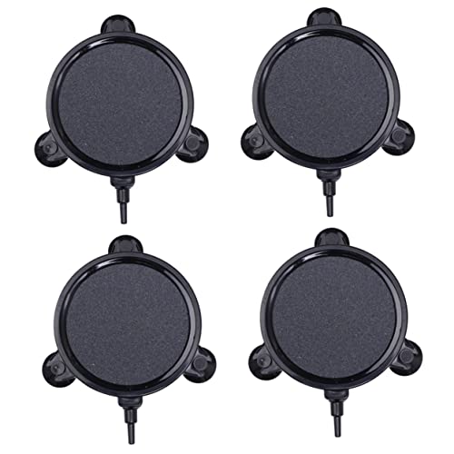 MERRYHAPY 4個 吸盤バブル sink リリース 真空 ポンプ 蛇口 タップ ストレーナー ディフューザー 水族館の酸素石 バブルストーン 水槽の酸素石 水槽エアストーン と石英砂