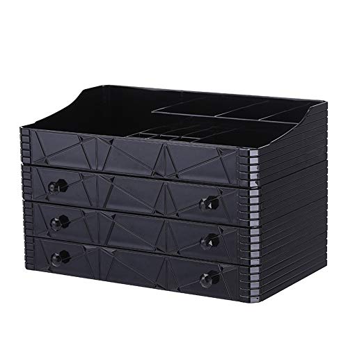 Organiseur de maquillage en cristal Wangxco réglable pour rangement de bijoux et cosmétiques