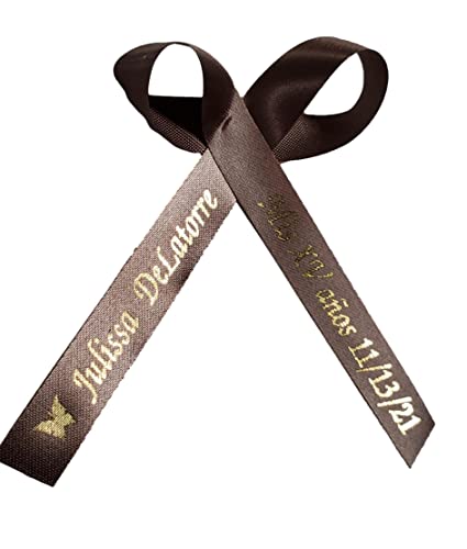 25 Personalized Ribbons Assesmbled Bows Custom Bridal Shower Favor Party