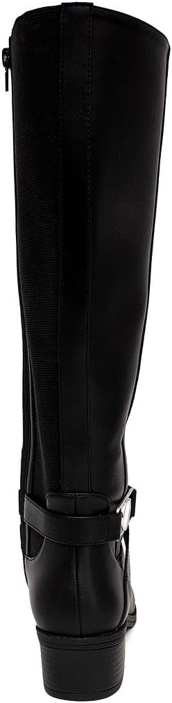 Nautica Women's Tall Shaft Riding Boots: Stylish Knee-High Dress Shoes for Fall & Winter
