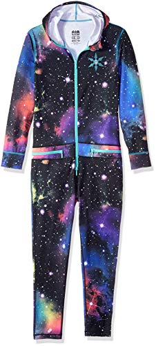 AIRBLASTER Youth Hooded Outdoor Base Layer Ninja Suit, Far Out, X-Small