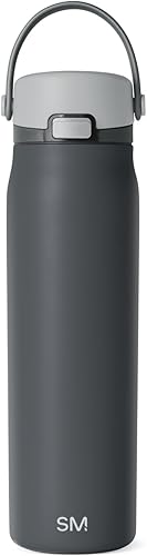 Miniatura 26 de Simple Modern Mesa Sport - Botella de agua con tapa de pico cubierta | Botella de acero inoxidable aislada de 24 onzas apta para portavasos, para
