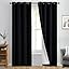 Black With White Backing