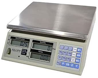 KLOPP KCS-60 Coin Counting Scale