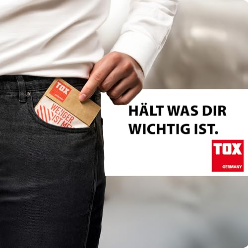 TOX Set (100-tlg.) mit Sechskantschrauben in 3 Größen, Sechskantmutter M5 und Unterlegscheibe 5,3 mm, galvanisch verzinkt, Schrauben, Muttern und U-Scheibe als Set, Papierverpackung, 09990913