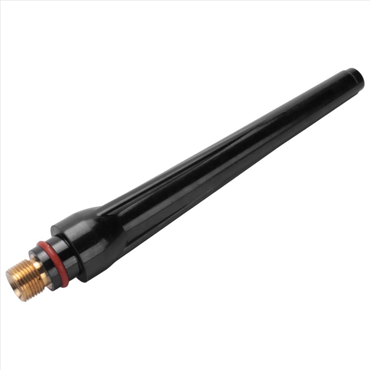 Zestaw akcesoriów spawalniczych TIG, tuleje adapterowe + obudowa + dysze ceramiczne + elektrody wolframowe do palnika -26